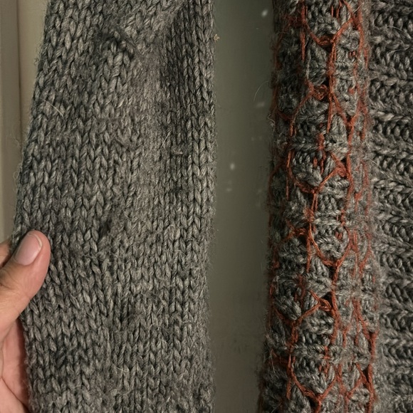 Anthropologie Moth sweater duster cardigan wool blend size small - Picture 8 of 11